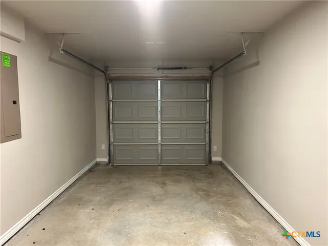 a view of an empty storage area