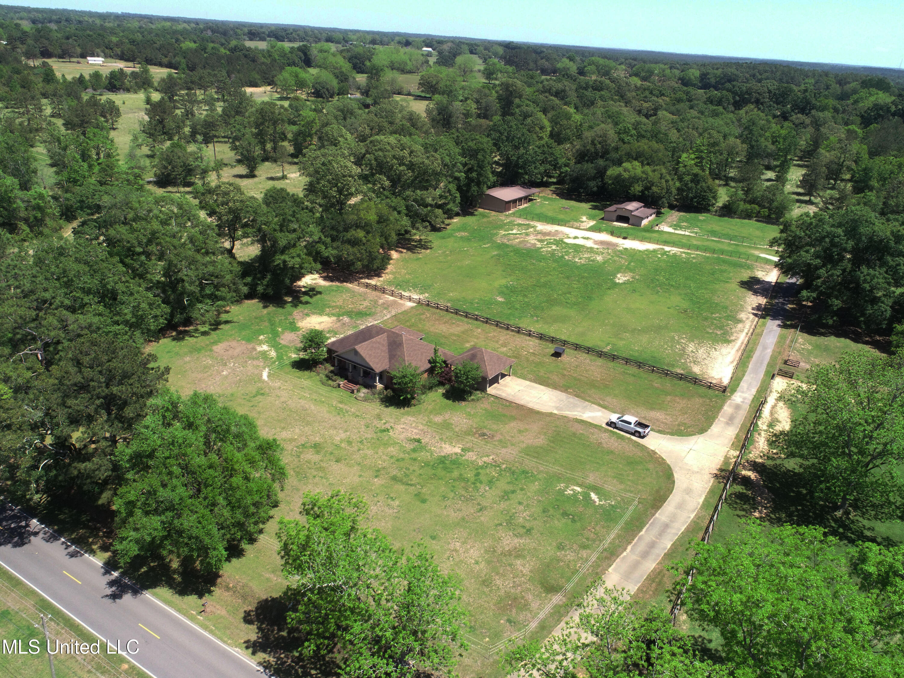 3218 Howell Tanner Chapel Road Lucedale, MS 39452 - Photo 38 of 42 Aerial