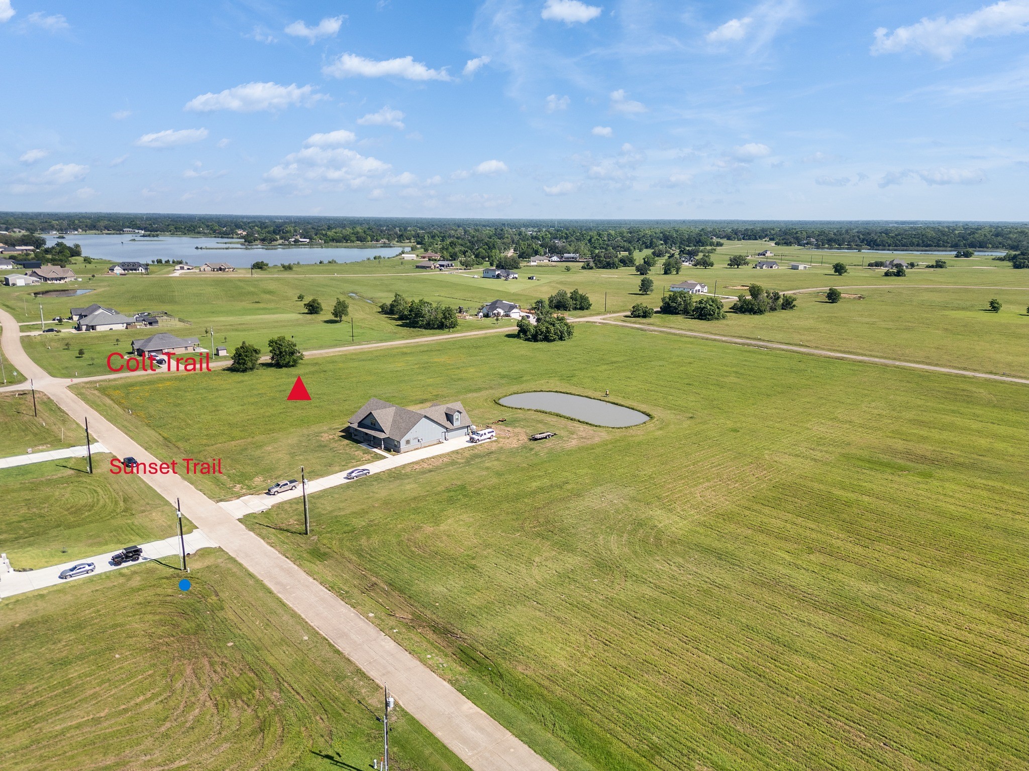 0 Sunset Trail Angleton, TX 77515 - Photo 1 of 3 a view of an outdoor space and a lake view