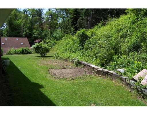 144 Morgan Hill Road Cuddy, PA 15031 - Photo 18 of 18 Exterior Back. REAR YARD OFF SIDE PATIO/VEGITABLE PATCH.