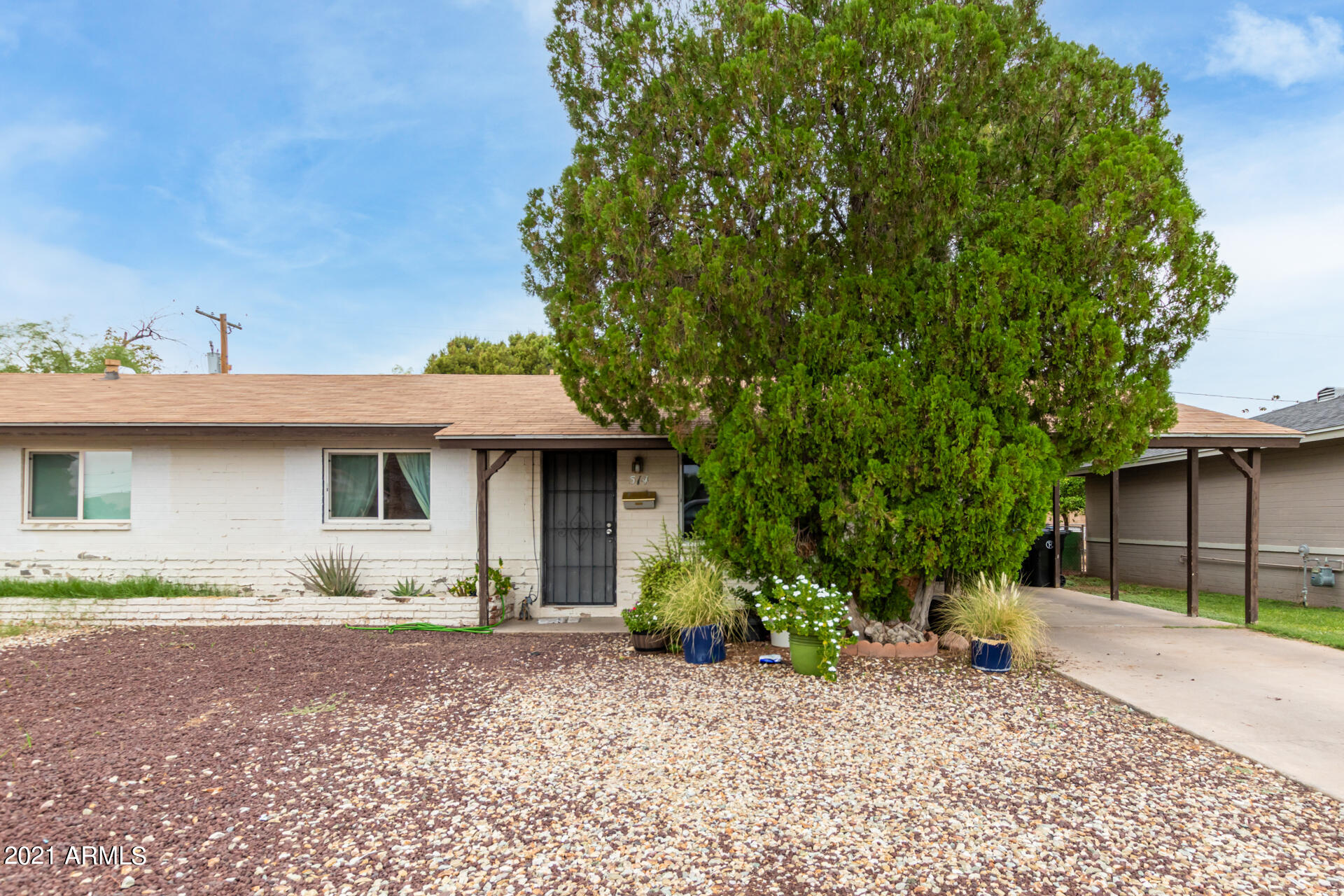 512 North Drew Street West Mesa, AZ 85201 - Photo 24 of 43 514 front elevation
