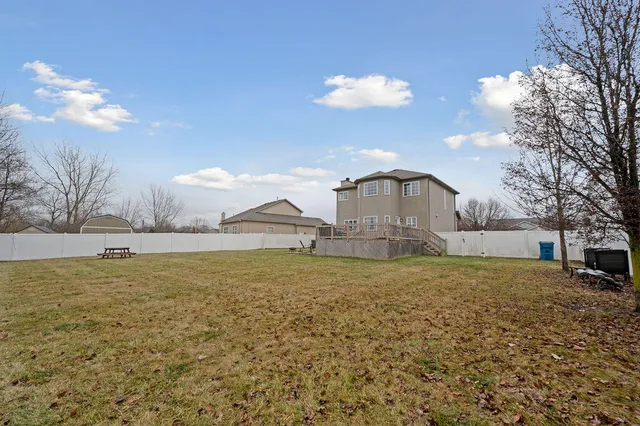 aerial view of a house