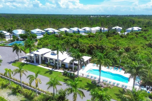 a view of lake with houses