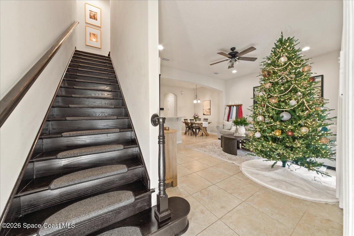 4938 Sprint Circle Rockledge, FL 32955 - Photo 15 of 37 a view of entryway and hall