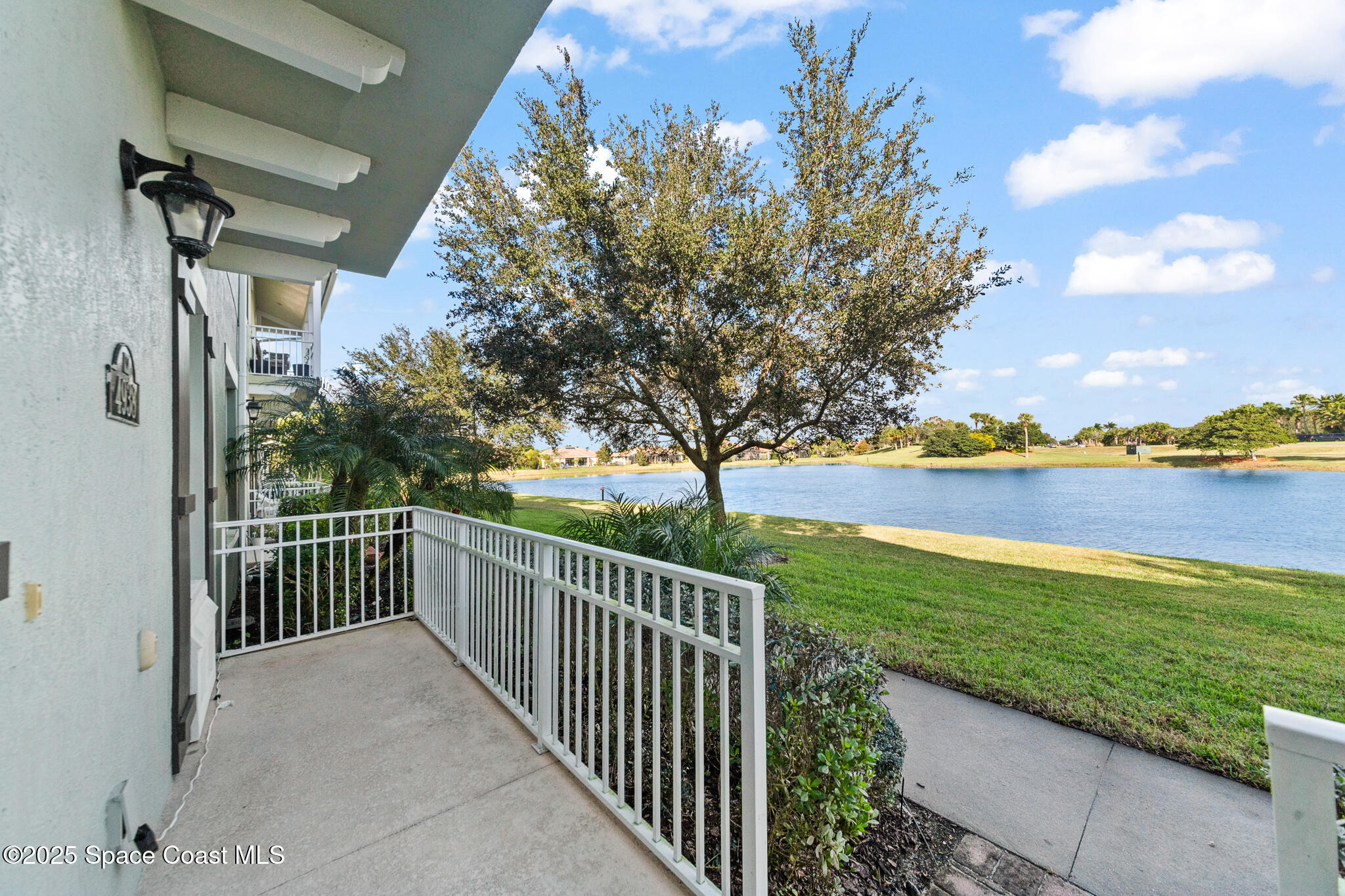 4938 Sprint Circle Rockledge, FL 32955 - Photo 26 of 37 a view of a garden from a balcony