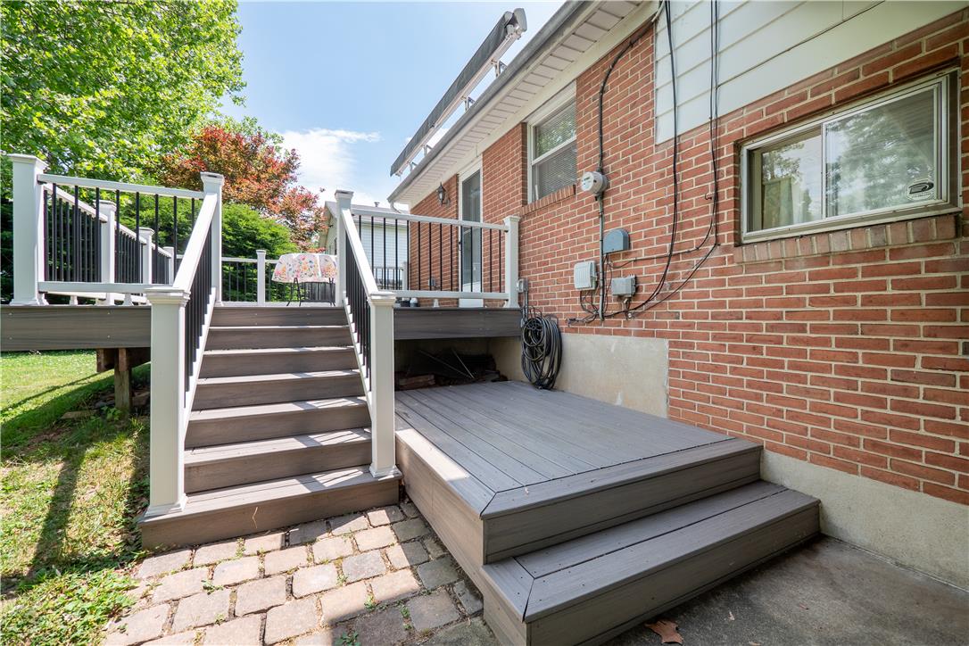 2439 Congress Street Allentown, PA 18104 - Photo 22 of 34 A tiered outdoor deck provides ample space for relaxation and enjoying the private yard.