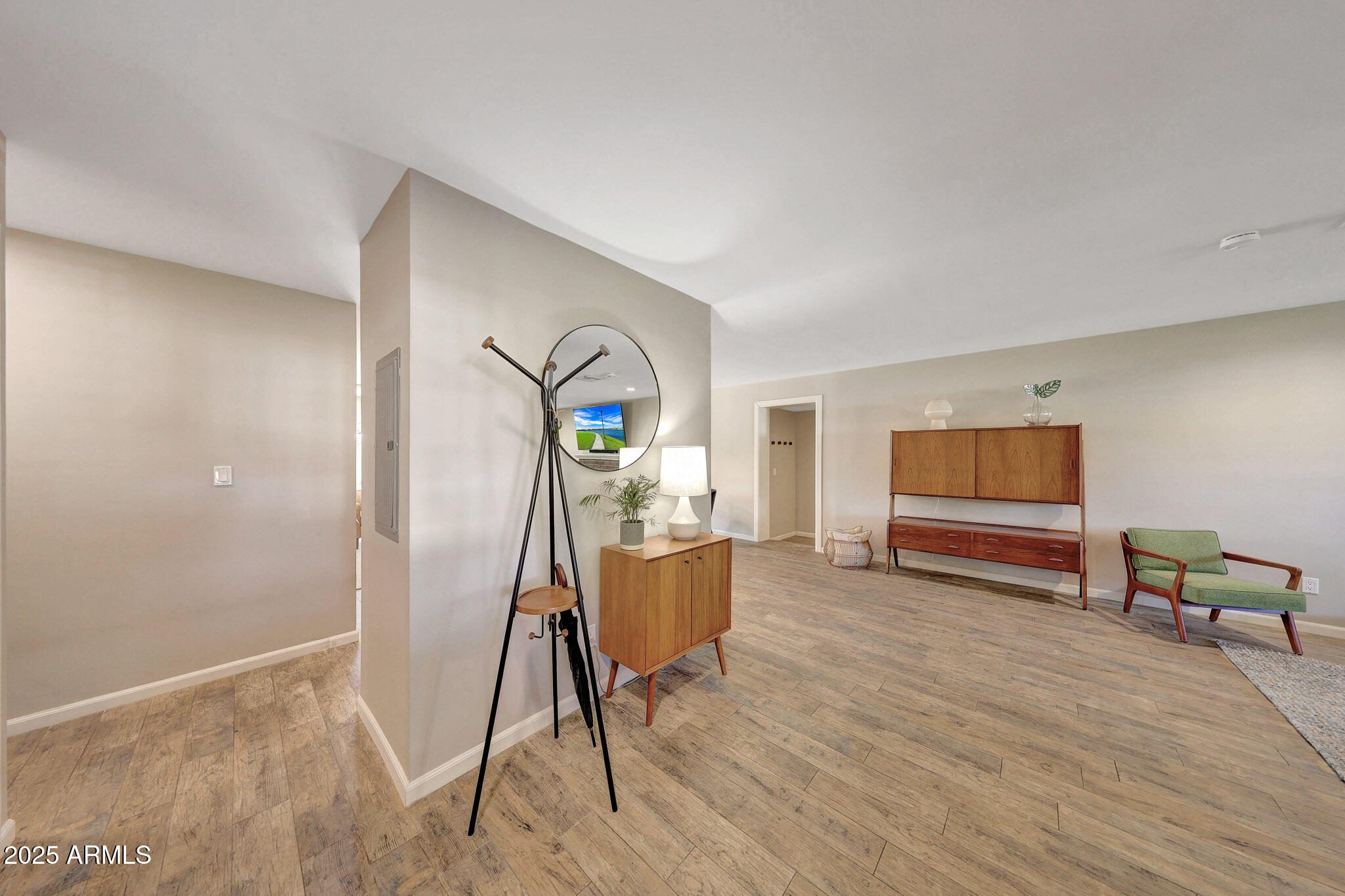 805 West Northview Avenue Phoenix, AZ 85021 - Photo 6 of 51 a living room with furniture and a wooden floor