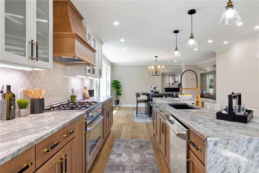8241 Thompson Run Road Pittsburgh, PA 15237 - Photo 16 of 47 a kitchen with lots of counter space and a sink