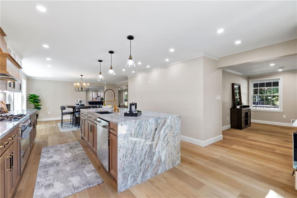 8241 Thompson Run Road Pittsburgh, PA 15237 - Photo 17 of 47 a large kitchen with stainless steel appliances lots of counter space