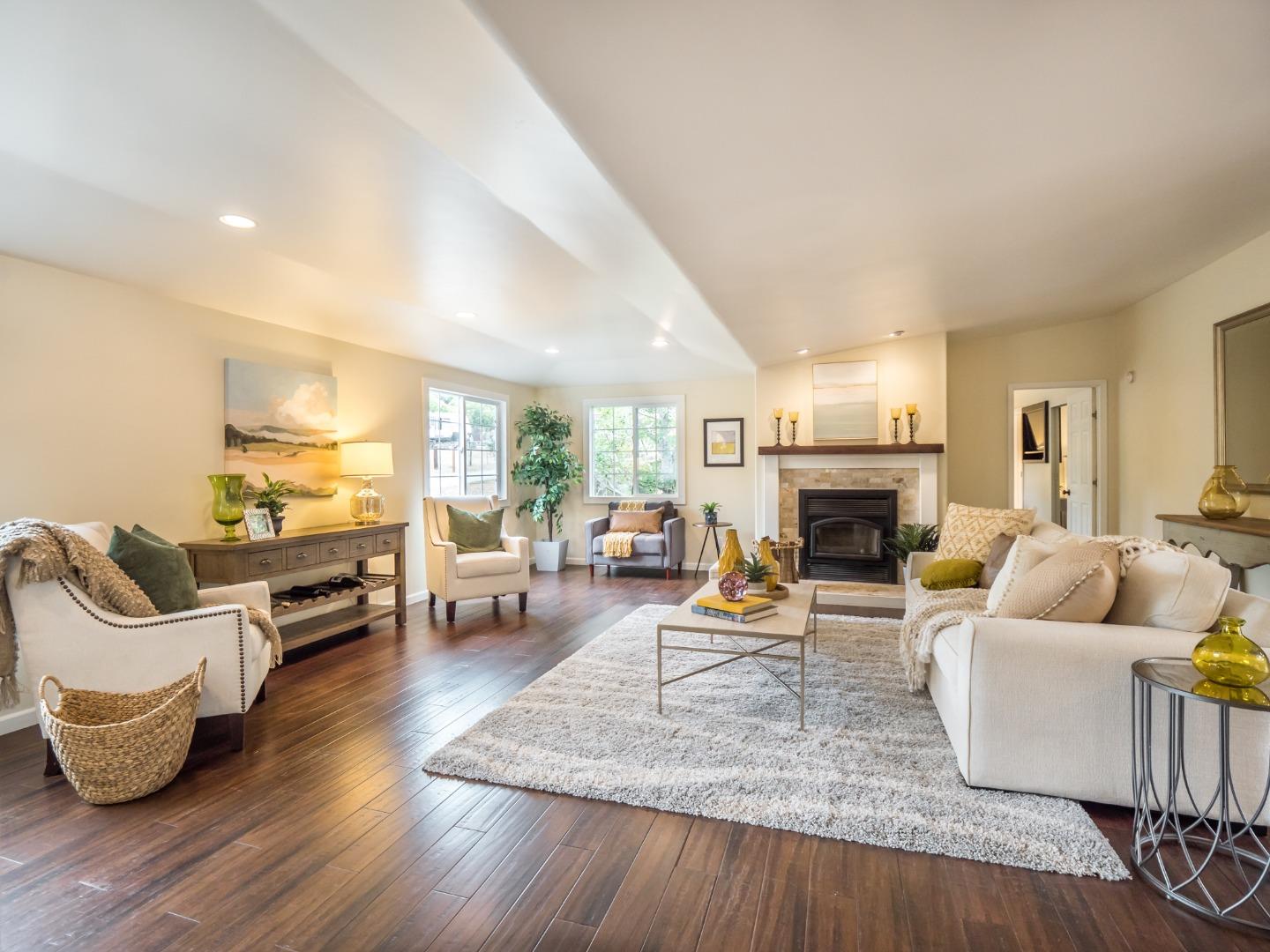 294 Hames Road Watsonville, CA 95076 - Photo 3 of 23 a living room with furniture and a fireplace