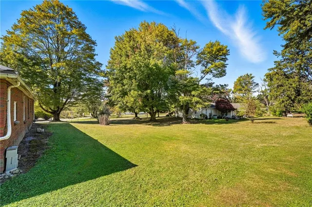 a view of outdoor space and yard