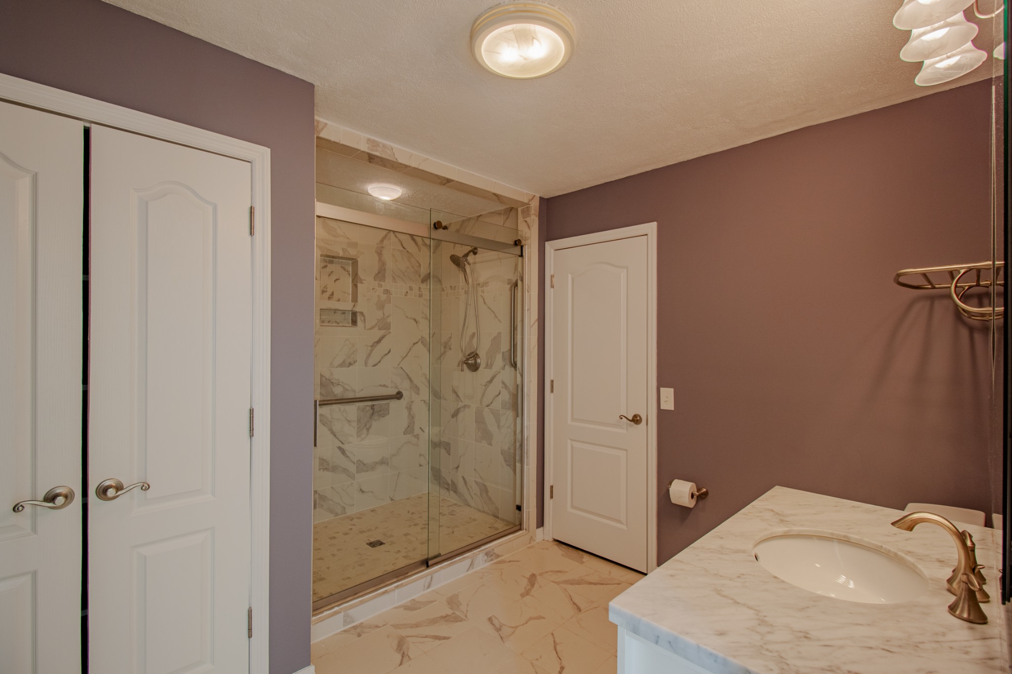 6875 Maple Springs Road Manchester, TN 37355 - Photo 30 of 36 a bathroom with a sink and shower