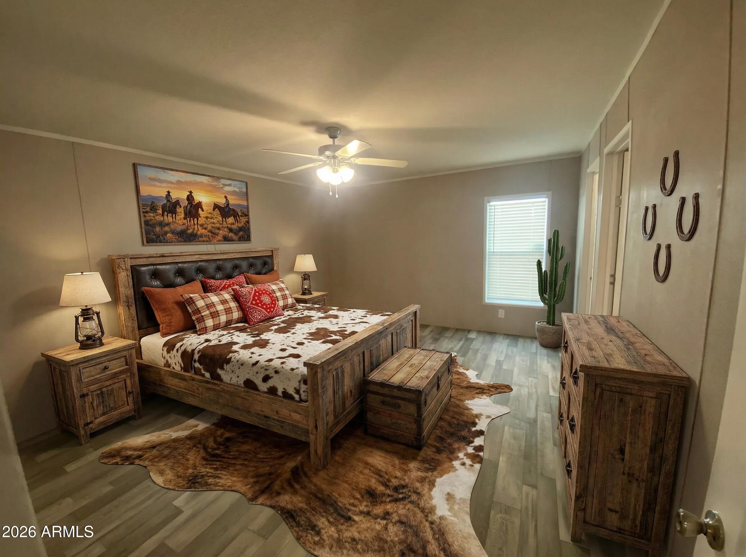 519 South Ortega Road Stanfield, AZ 85172 - Photo 25 of 27 a bedroom with bed and window
