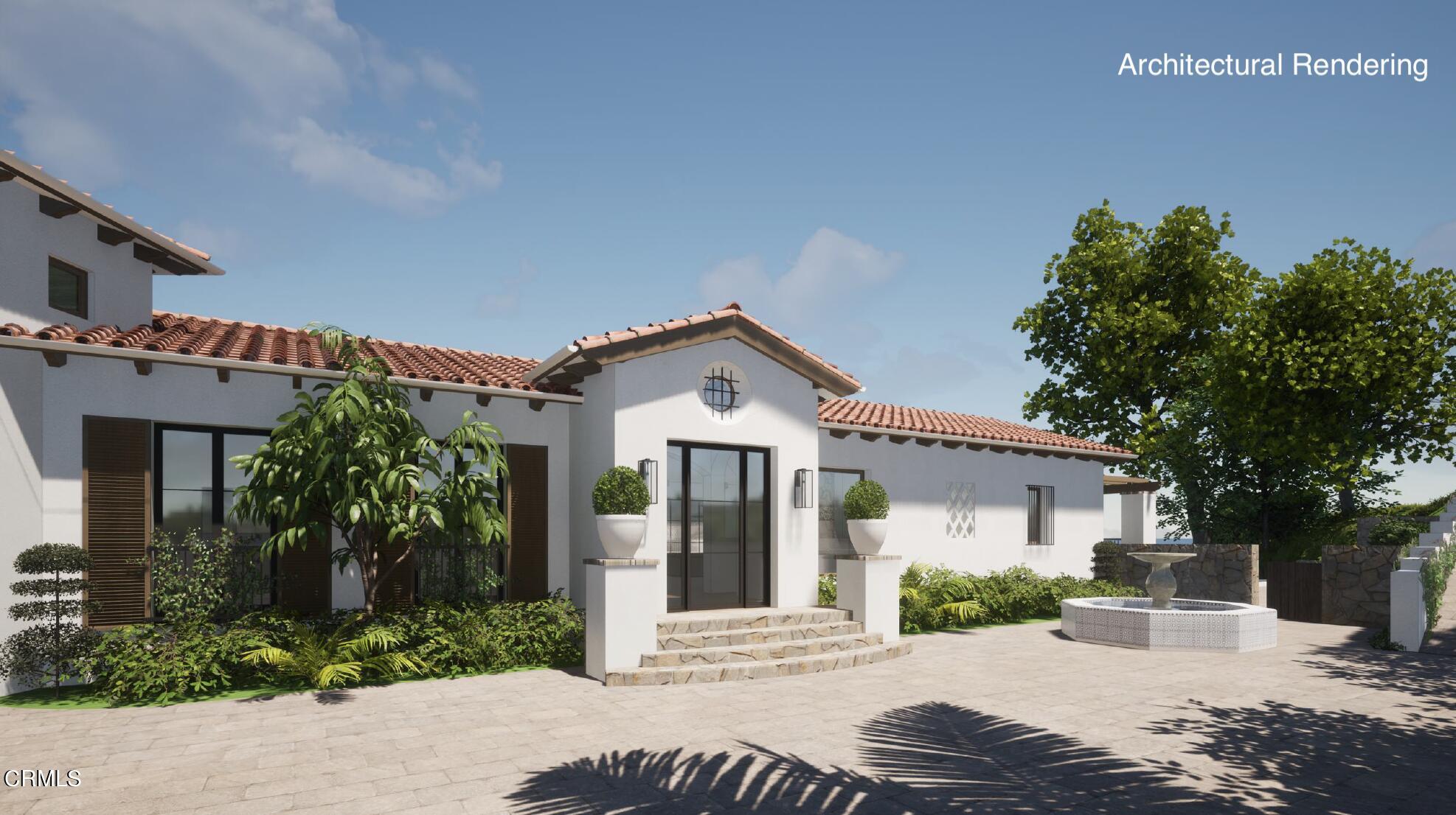 2108 Gibraltar Road Santa Barbara, CA 93105 - Photo 1 of 16 a front view of a house with a yard and garage