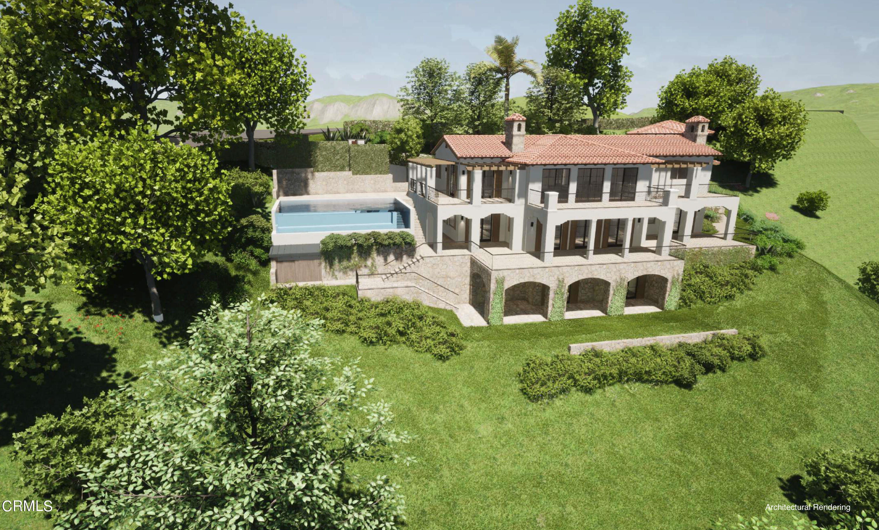 2108 Gibraltar Road Santa Barbara, CA 93105 - Photo 6 of 16 a view of a large building with a yard