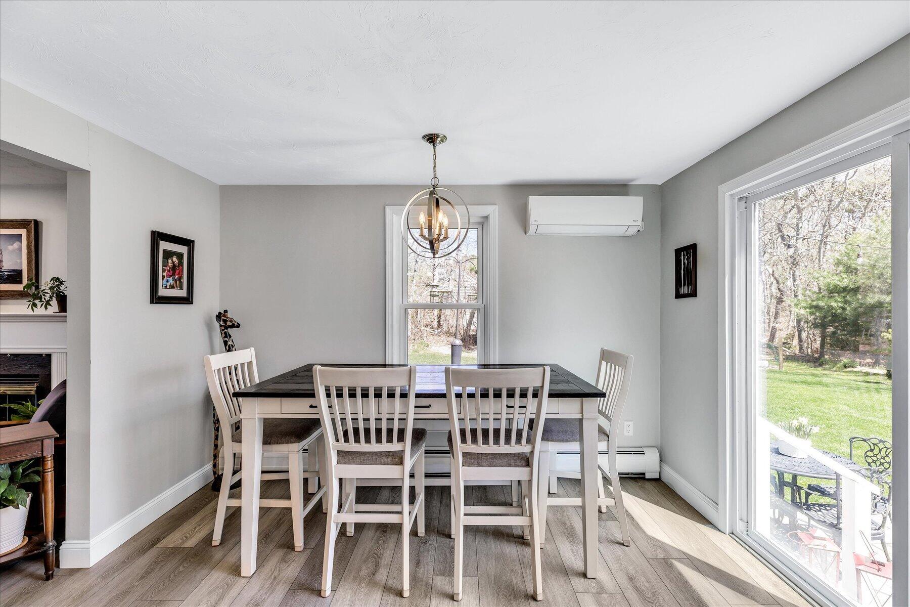 12 Drew Lane Mashpee, MA 02649 - Photo 11 of 49 a view of a dining room with furniture window and outside view