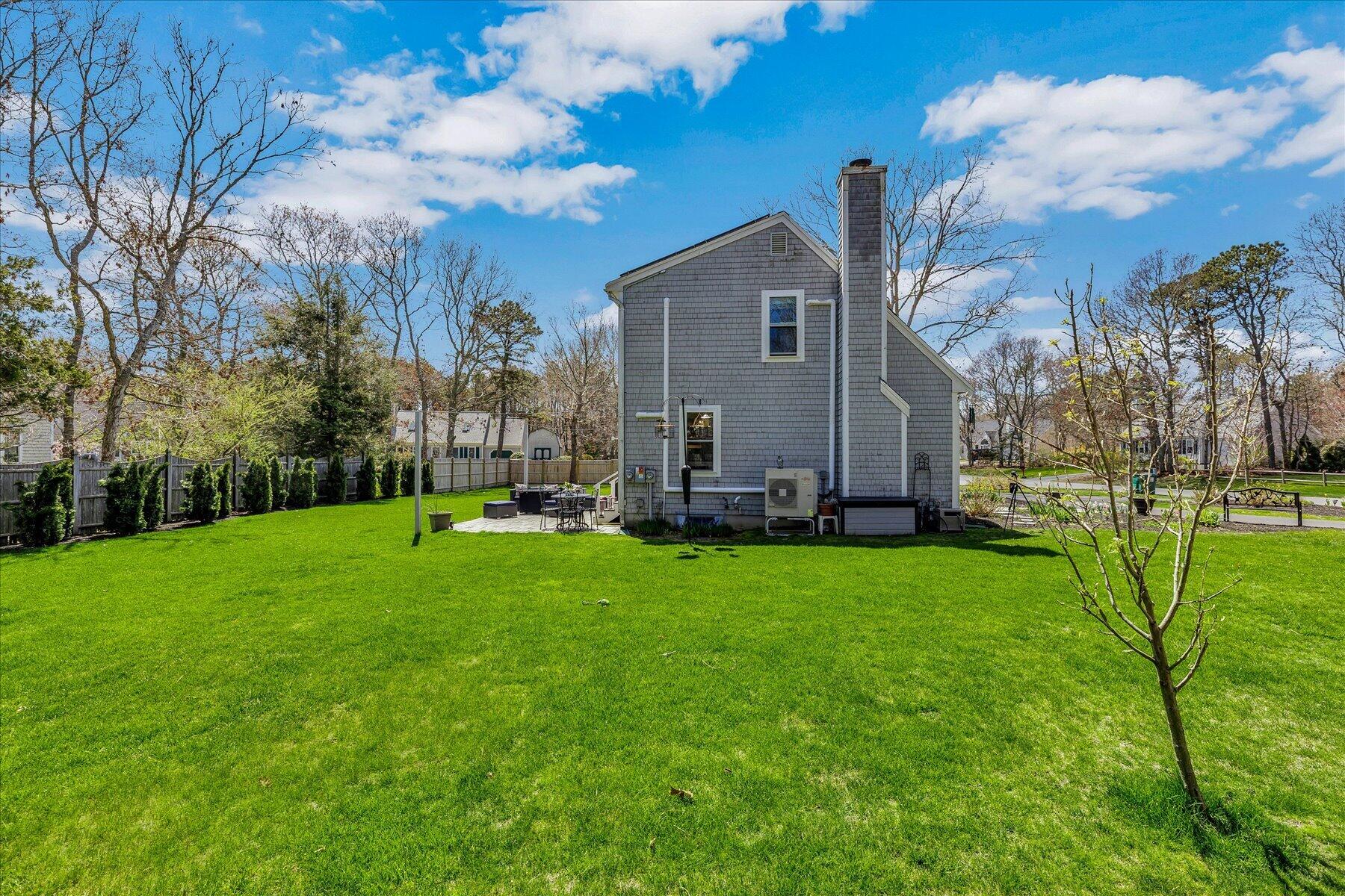 12 Drew Lane Mashpee, MA 02649 - Photo 44 of 49 a view of backyard with garden