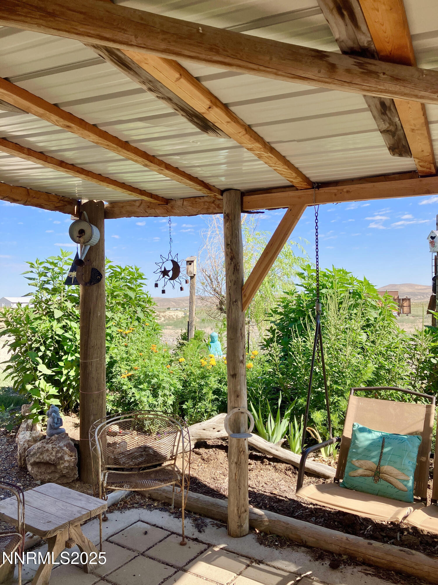 52 Horseshoe Circle Crescent Valley, NV 89821 - Photo 20 of 67 a view of a porch with a patio