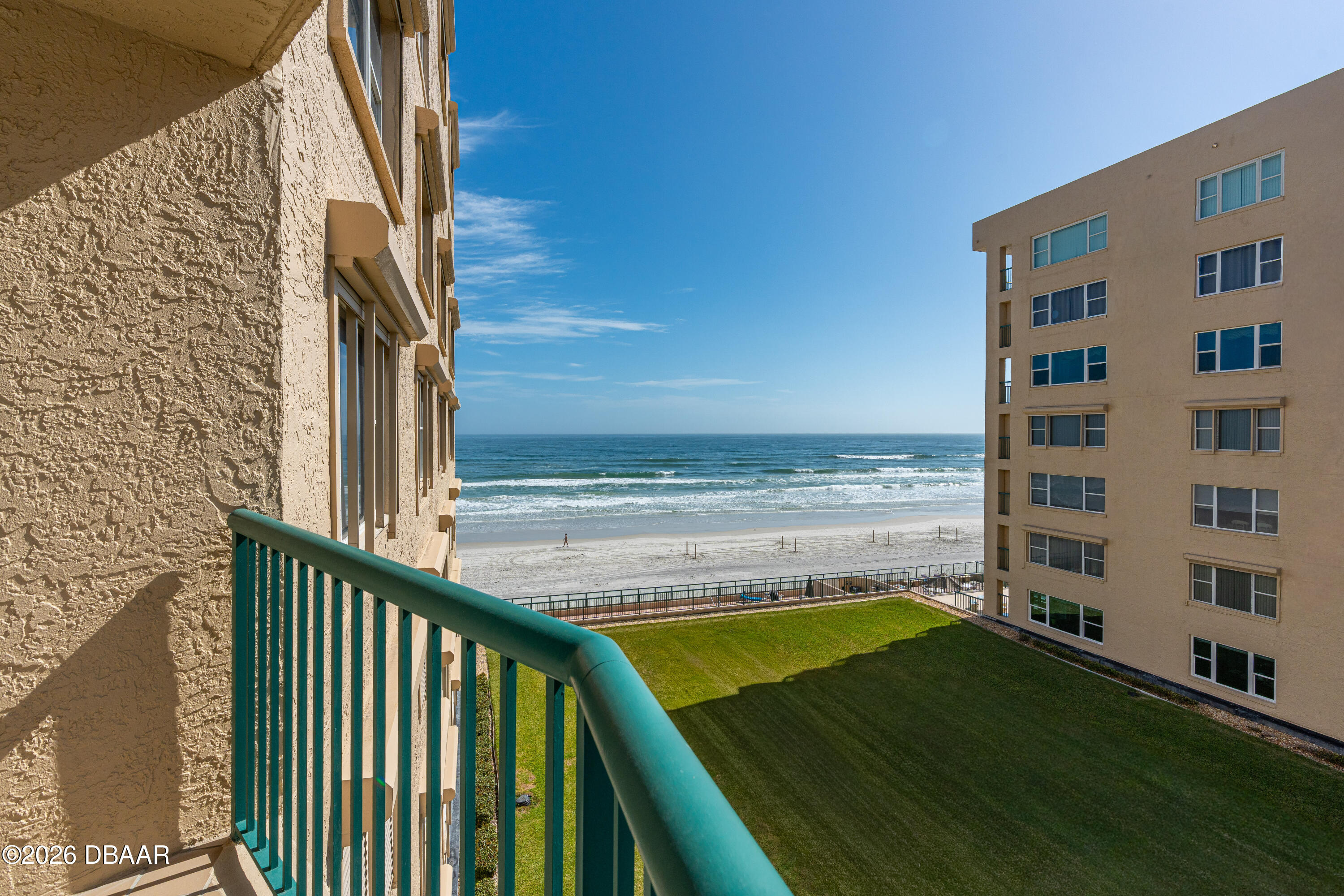 4565 South Atlantic Avenue, Unit 5410 Ponce Inlet, FL 32127 - Photo 26 of 67 a view of swimming pool from a balcony