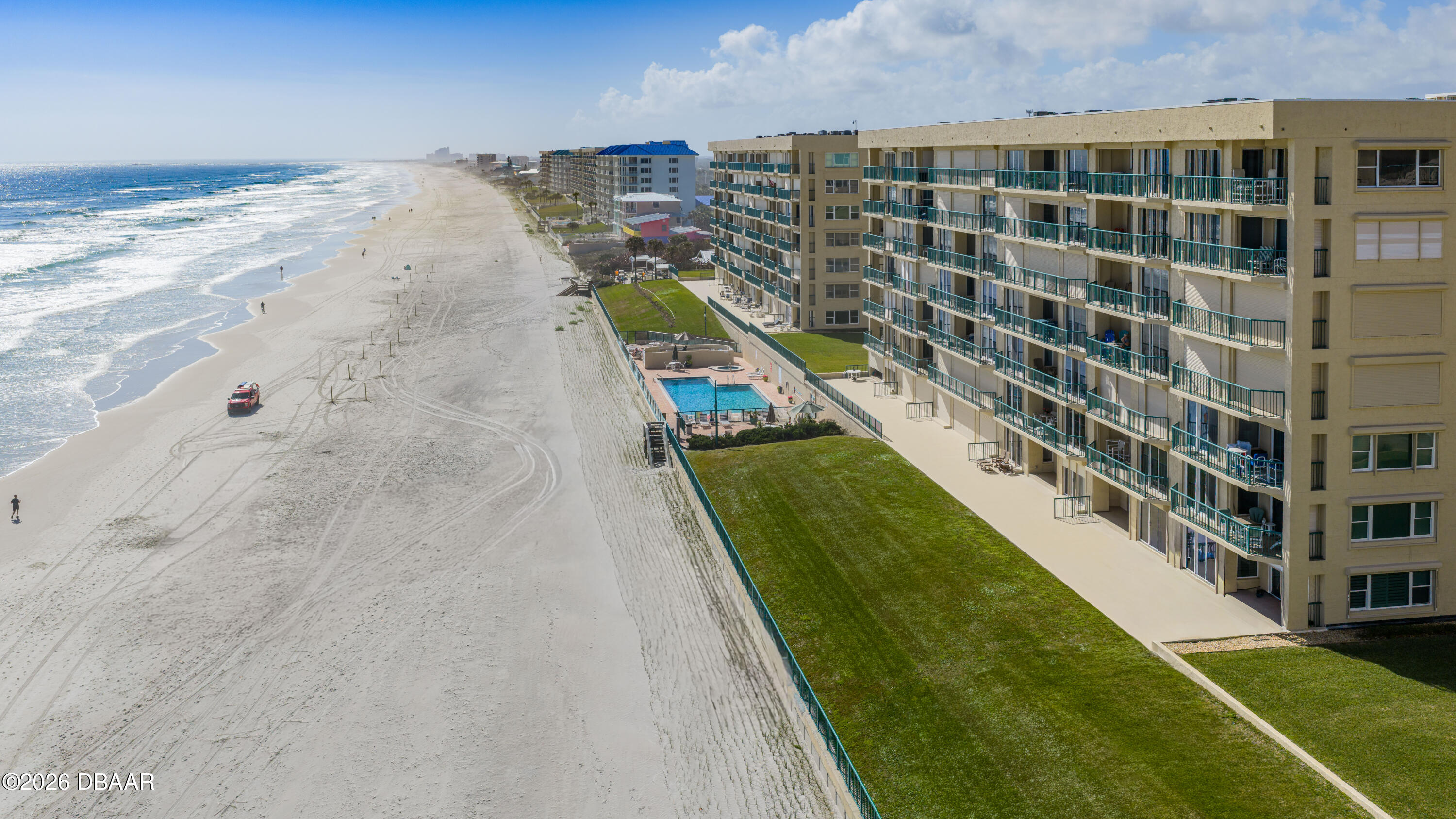 4565 South Atlantic Avenue, Unit 5410 Ponce Inlet, FL 32127 - Photo 9 of 67 a view of swimming pool with a balcony