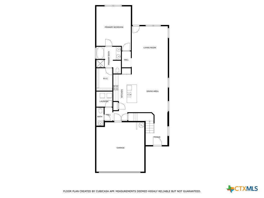 129 Rowdy Yates Way Jarrell, TX 76537 - Photo 40 of 41 a picture of floor plan