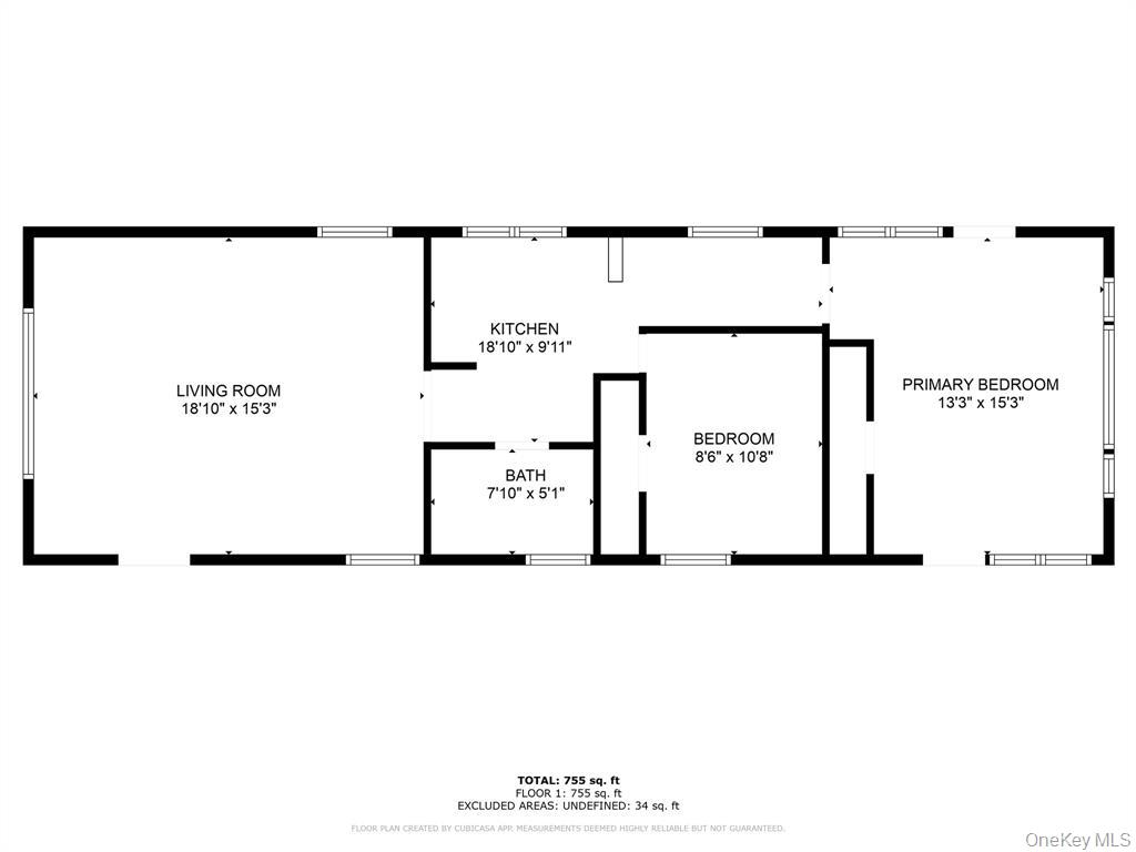 7 Yucca Road, Unit UPPR Rocky Point, NY 11778 - Photo 18 of 18 a picture of a floor plan