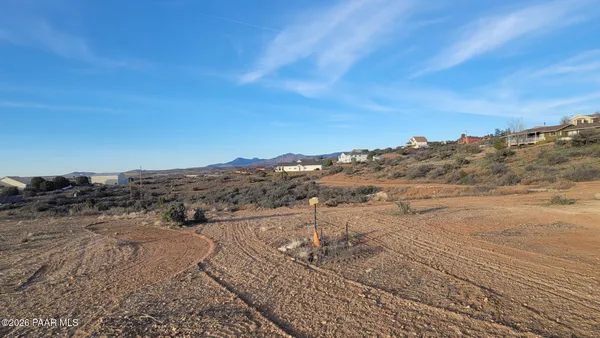 a view of lake with mountain