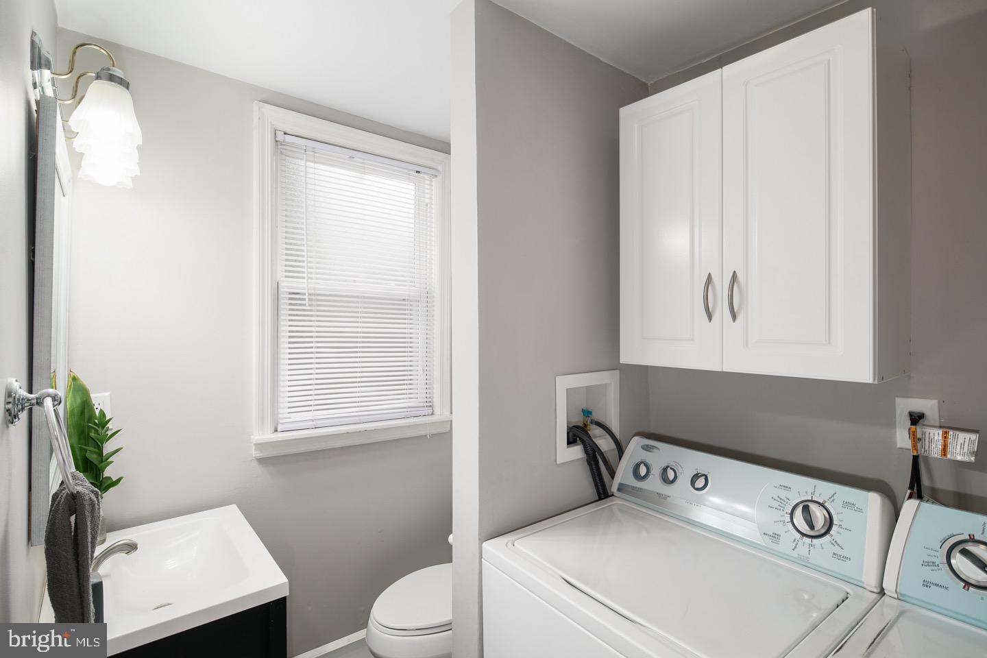 123 Potter Street Haddonfield, NJ 08033 - Photo 16 of 31 a bathroom with a toilet sink and mirror