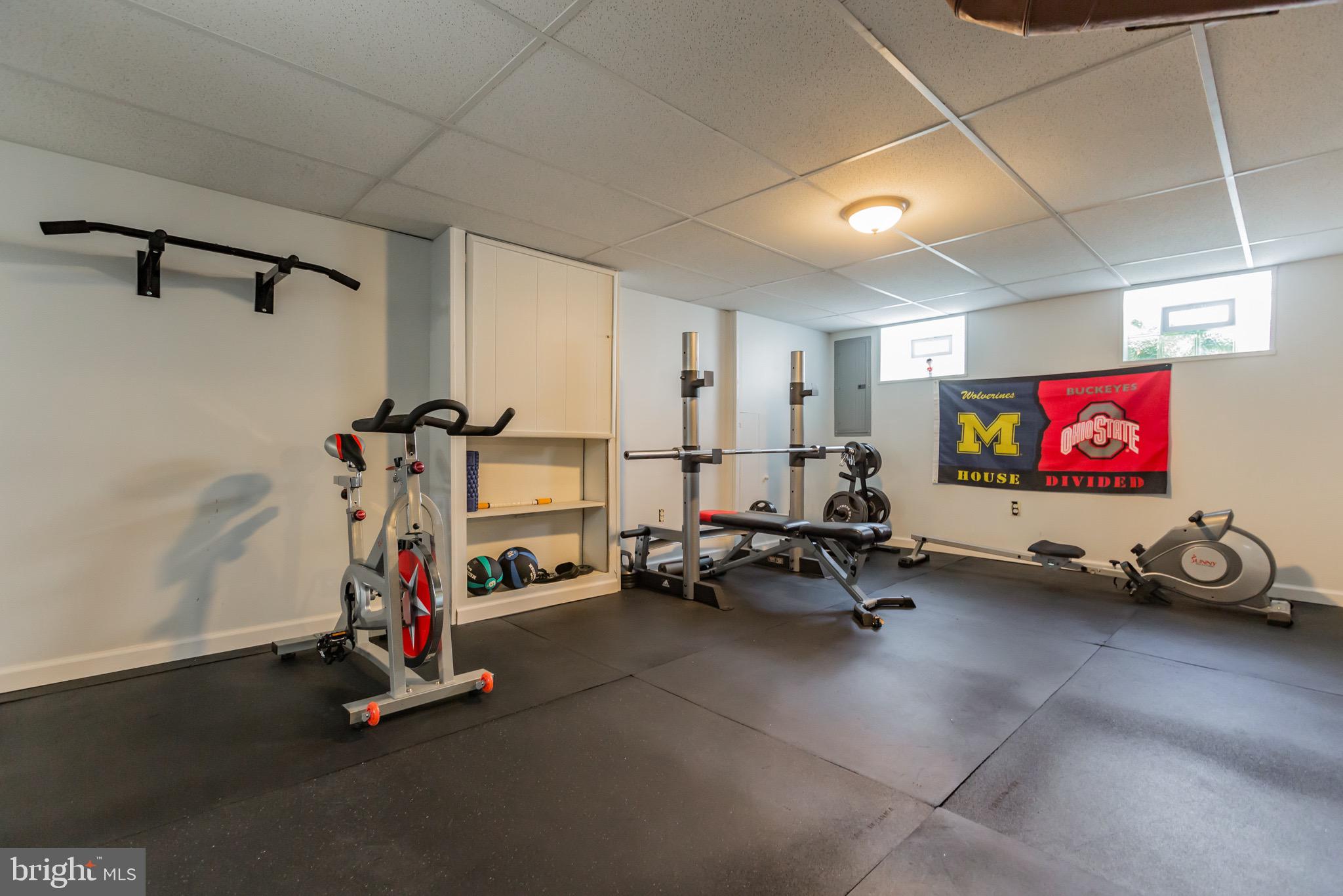 123 Potter Street Haddonfield, NJ 08033 - Photo 29 of 31 a view of a room with gym equipment