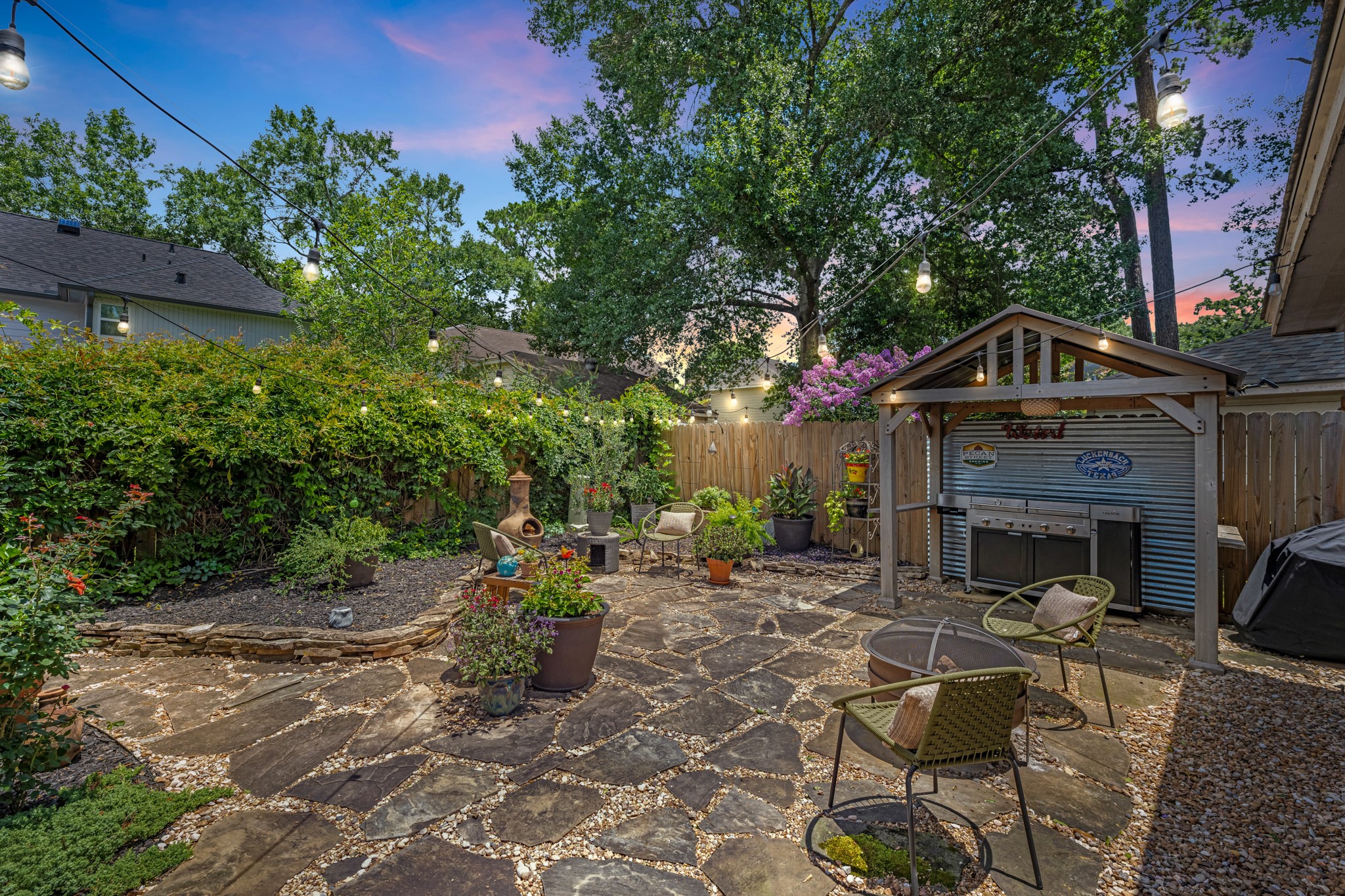 622 South Rivershire Drive Conroe, TX 77304 - Photo 5 of 25 Evenings are even more spectacular