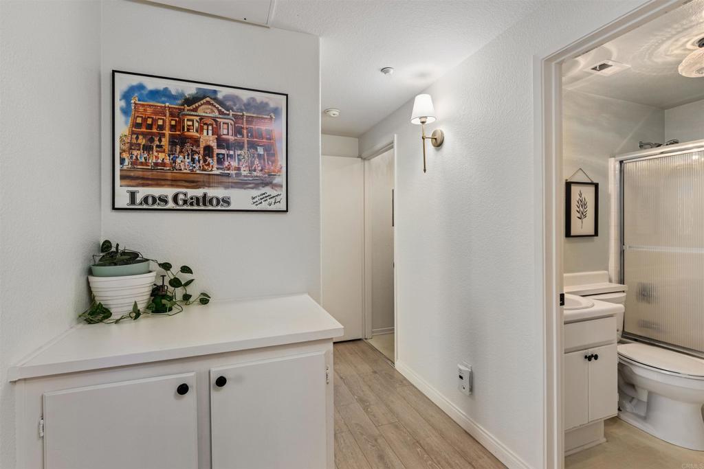 3183 Dehesa Road, Unit 19 El Cajon, CA 92019 - Photo 17 of 26 a view of bathroom with a sink a toilet and shower