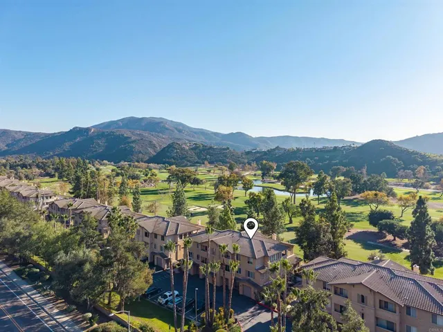 a view of city and mountain