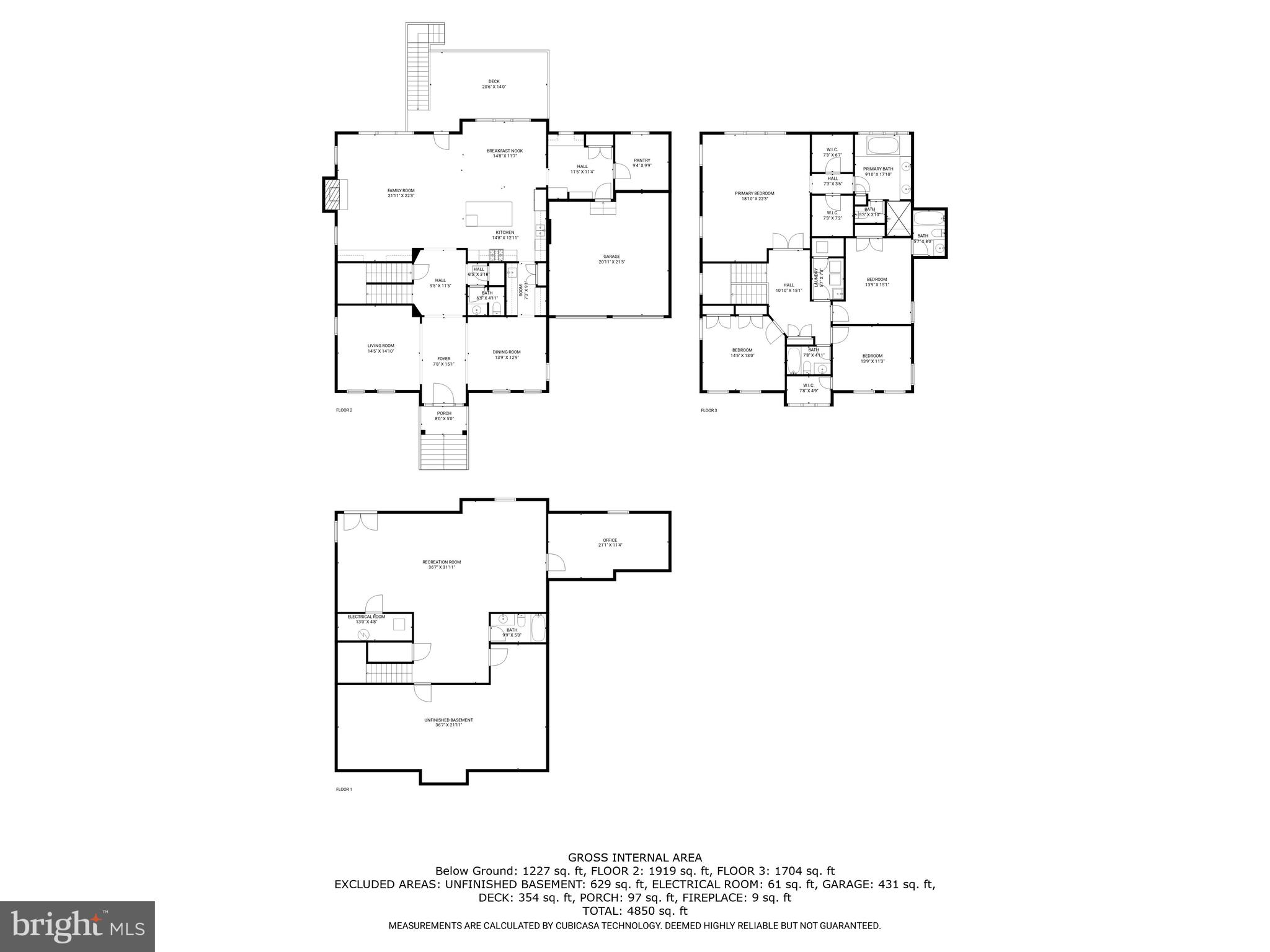 7796 Elmwood Road Fulton, MD 20759 - Photo 75 of 75 Floor plans