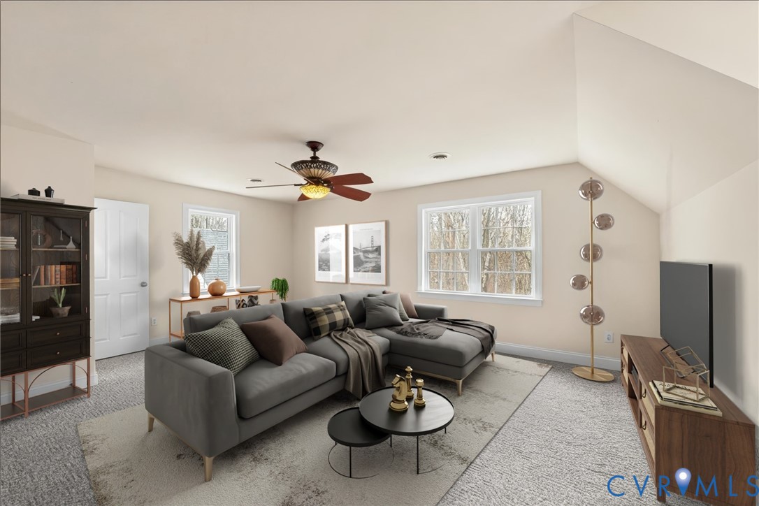 4308 A Three Bridge Road Powhatan, VA 23139 - Photo 30 of 64 DEN/BONUS ROOM ON THE SECOND FLOOR FOR ADDITIONAL