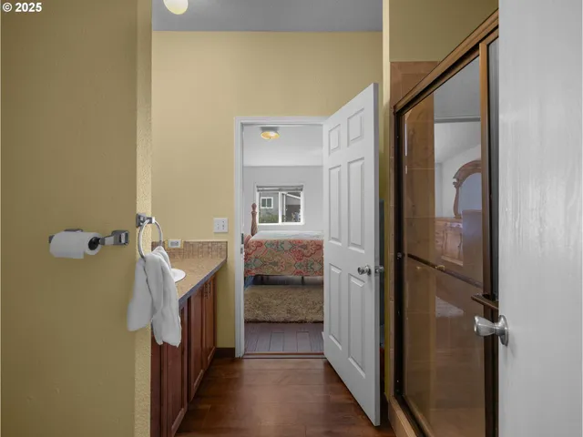 a view of a bathroom