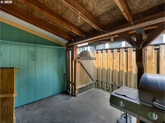 a livingroom with workspace