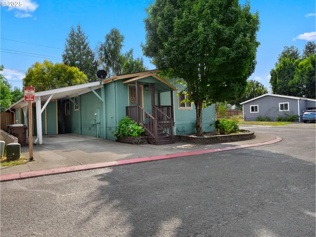 a view of street along with trees