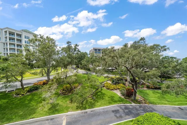 a view of balcony with patio