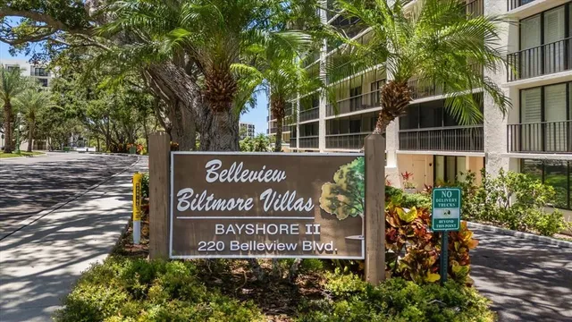 a view of a car park in front of a building
