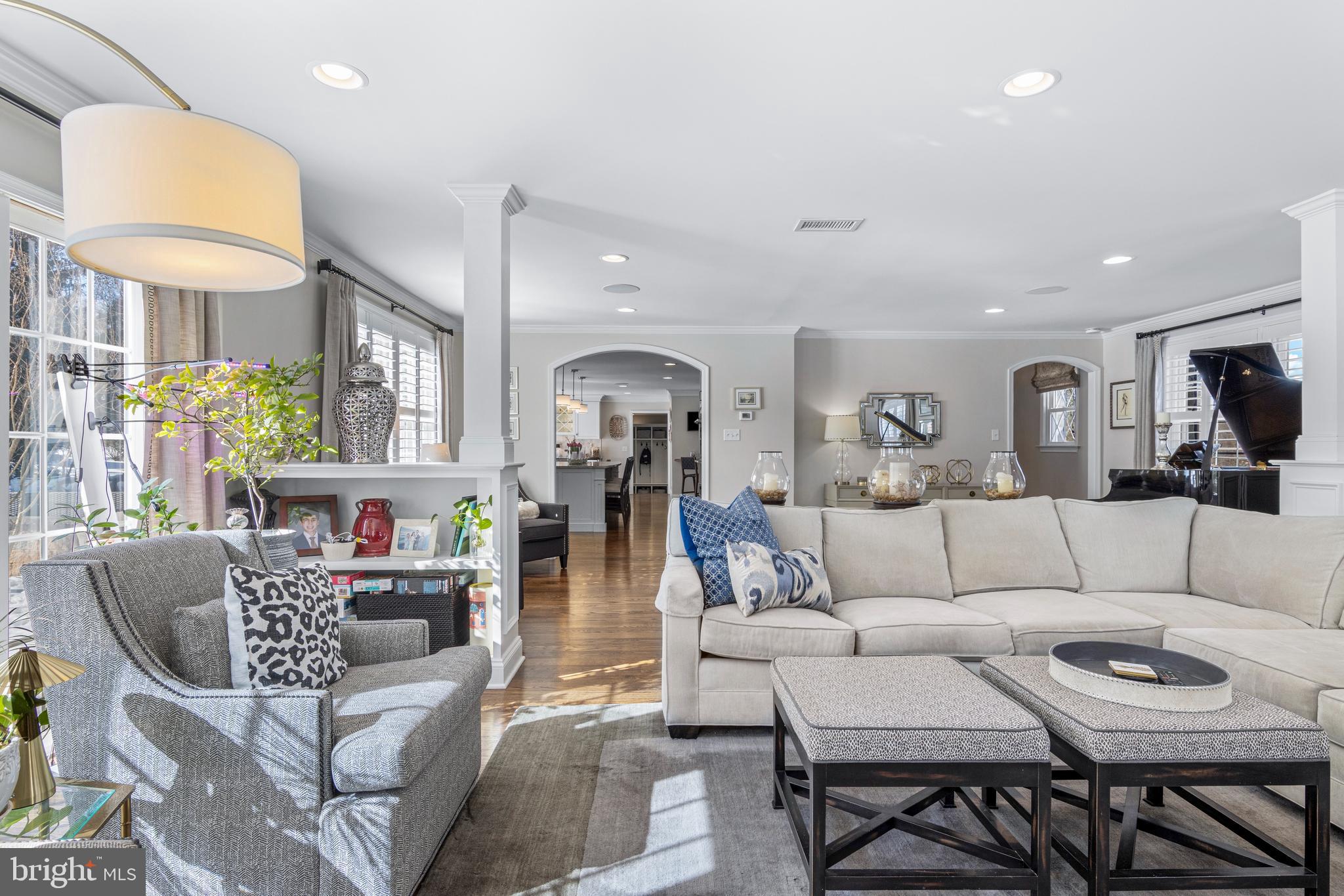 1012 Waltham Road Berwyn, PA 19312 - Photo 28 of 55 a living room with furniture and a large mirror