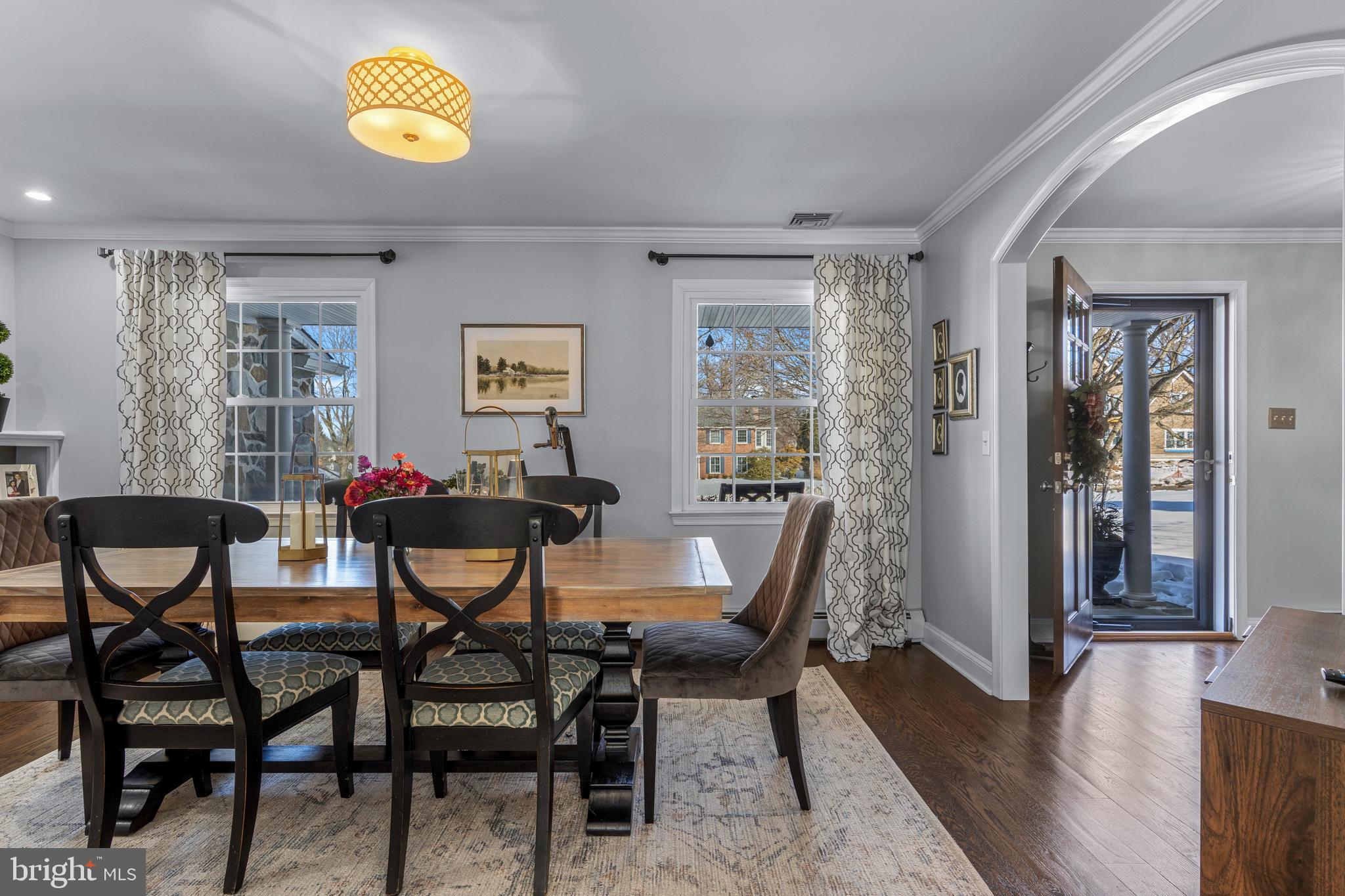 1012 Waltham Road Berwyn, PA 19312 - Photo 29 of 55 a view of a dining room with furniture and window