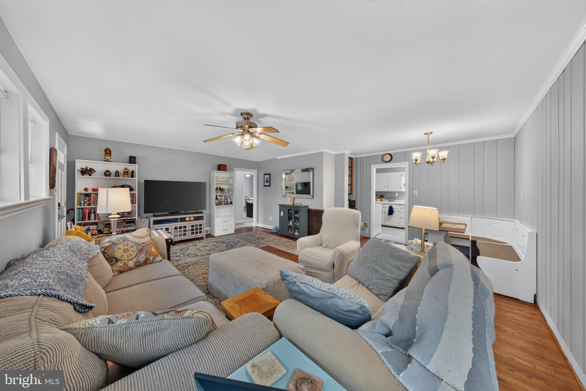 13 Harvard Road Wilmington, DE 19808 - Photo 10 of 45 Spacious living area with cozy charm.