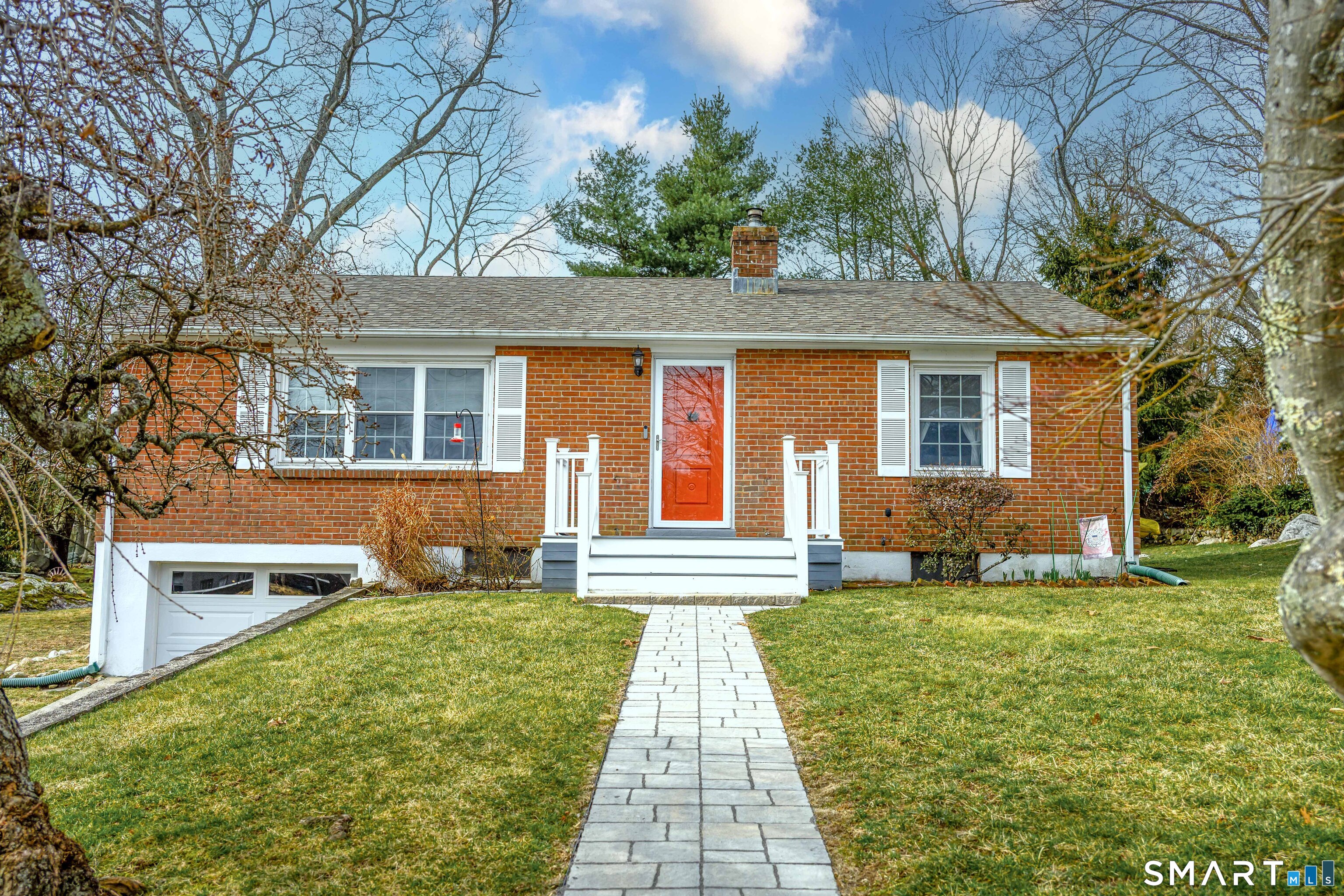 Brand new paver walkway leads you to the new front porch...such welcoming curb appeal at 9 2nd Ave!