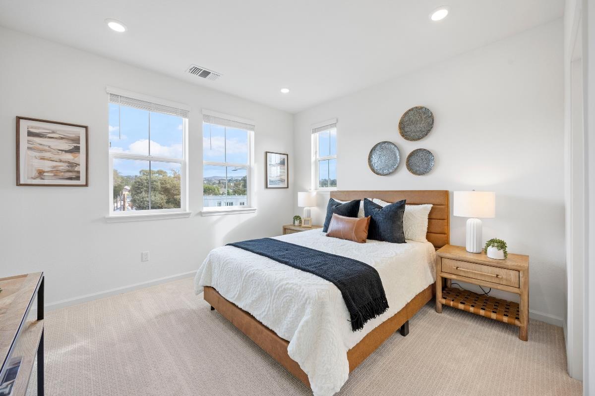 3775 Castro Valley Boulevard Castro Valley, CA 94546 - Photo 30 of 35 a bedroom with bed and a window