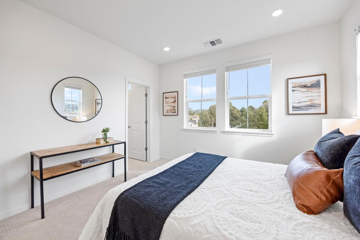 3775 Castro Valley Boulevard Castro Valley, CA 94546 - Photo 32 of 35 a bedroom with bed and a window