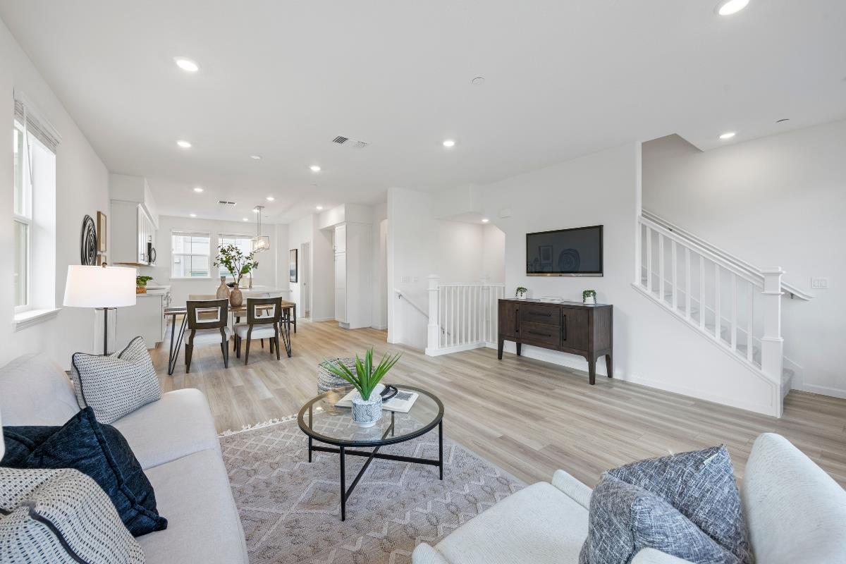 3775 Castro Valley Boulevard Castro Valley, CA 94546 - Photo 9 of 35 a living room with furniture and a flat screen tv