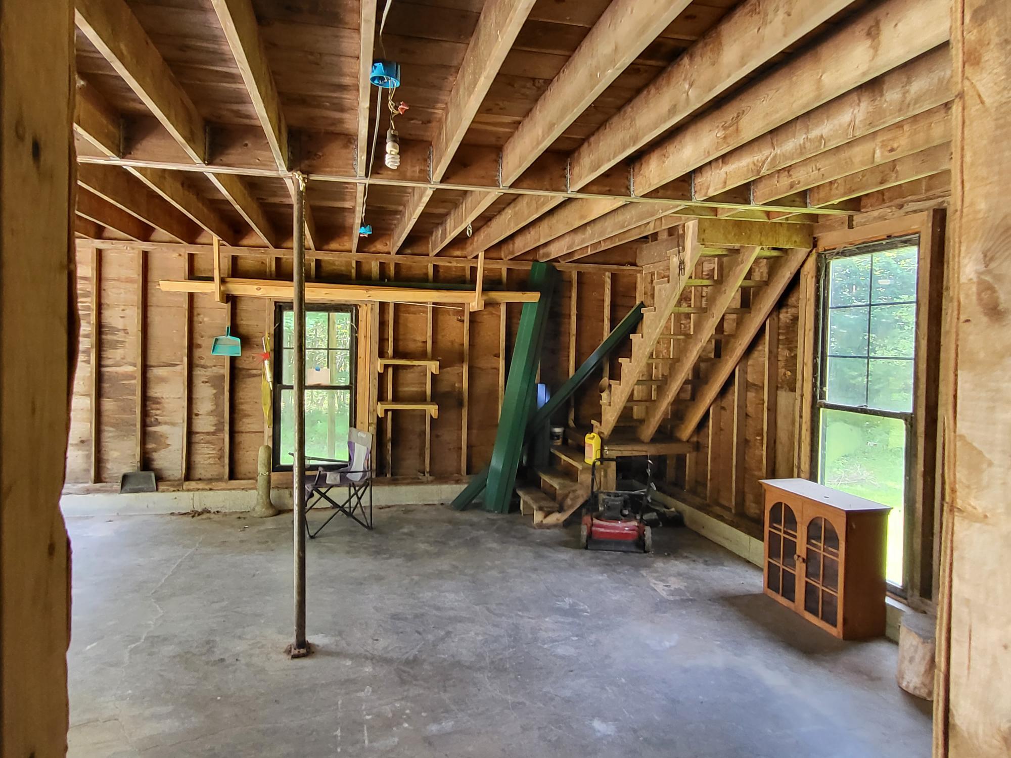 301 Griffin Road Windsor, ME 04363 - Photo 22 of 28 20- 2 car garage with stairway to 2nd le