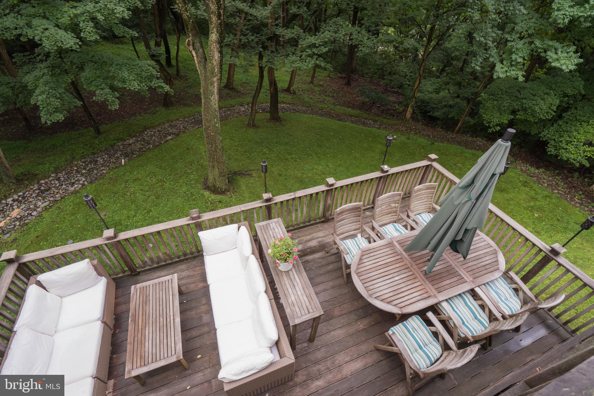 80 Fairview Road Penn Valley, PA 19072 - Photo 33 of 47 View from Master Bedroom looking onto deck