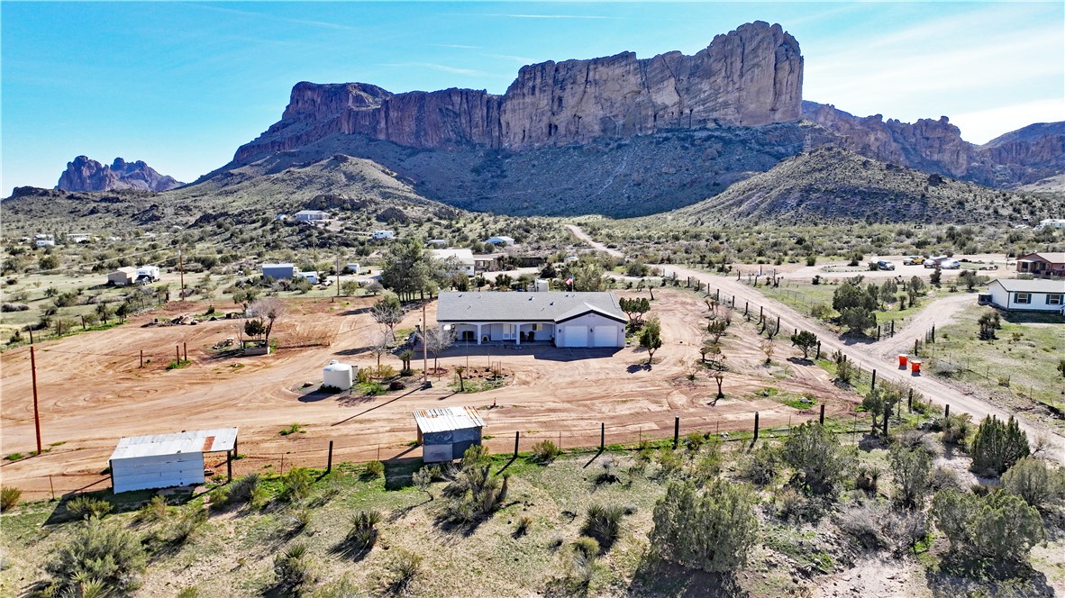 1790 Gleeson Road Golden Valley, AZ 86413 - Photo 54 of 62 View of rural area featuring a mountain backdrop