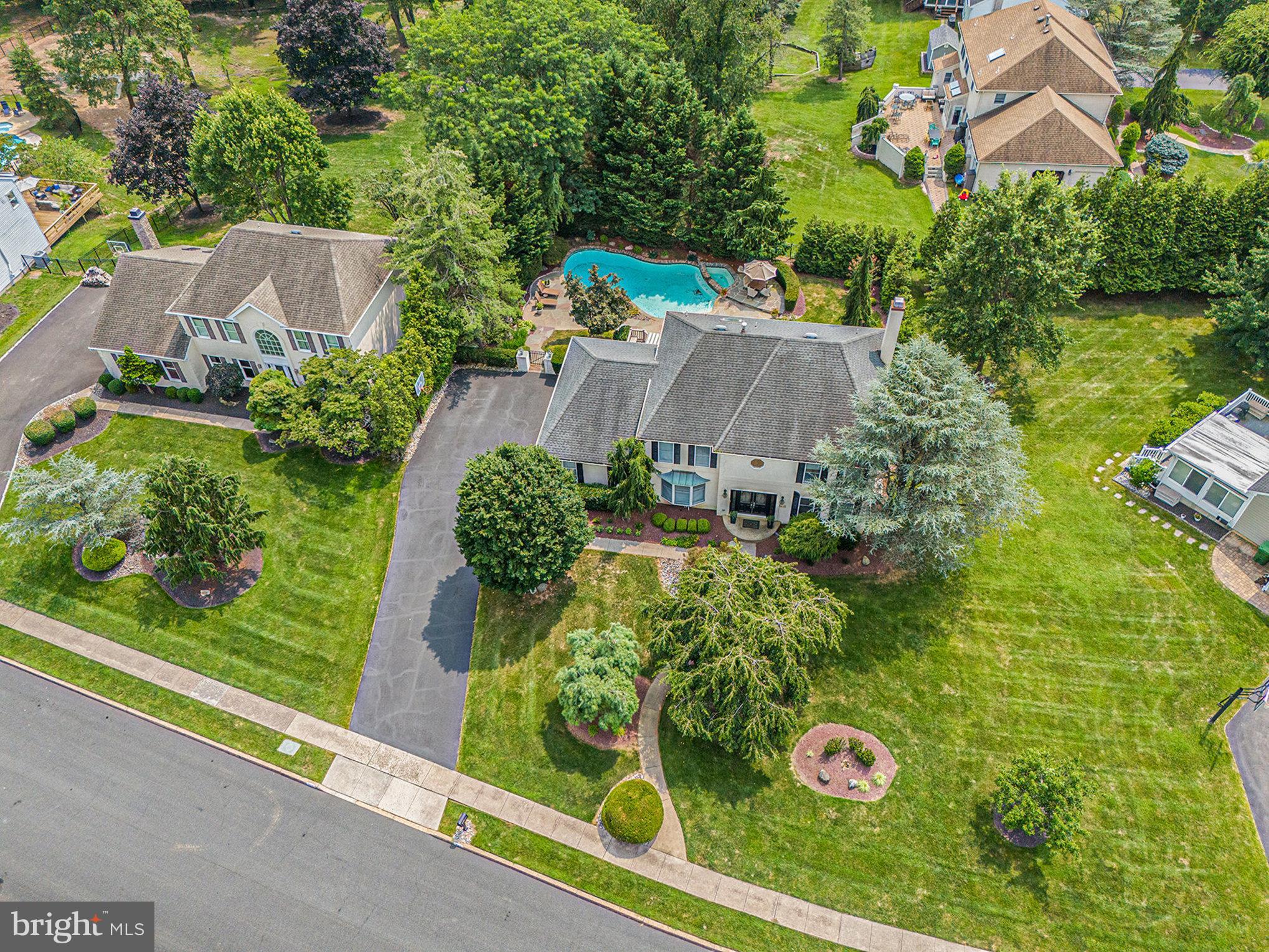804 Redgate Road Dresher, PA 19025 - Photo 4 of 45 Aerial View